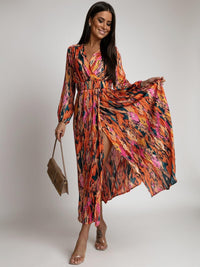Indre | Women's Maxi Dress in Orange