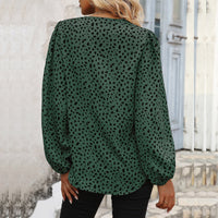 Iphigenia | Women's V-Neck Voluminous Blouse