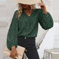Iphigenia | Women's V-Neck Voluminous Blouse