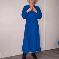 Iphigenia | Women's V-Neck Comfortable Elegant Maxi Dress