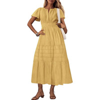 Irelia | Women's V-Neck Elegant Maxi Dress