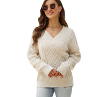 Iris | Women's V-Neck Knit Sweater