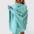 Irma | Women's Hooded Open Front Cardigan