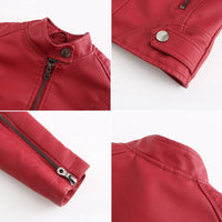 Isabella | Women's Stand Collar Zipper Pockets Jacket