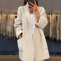Isadora | Women's Open Front Knit Pockets Cardigan