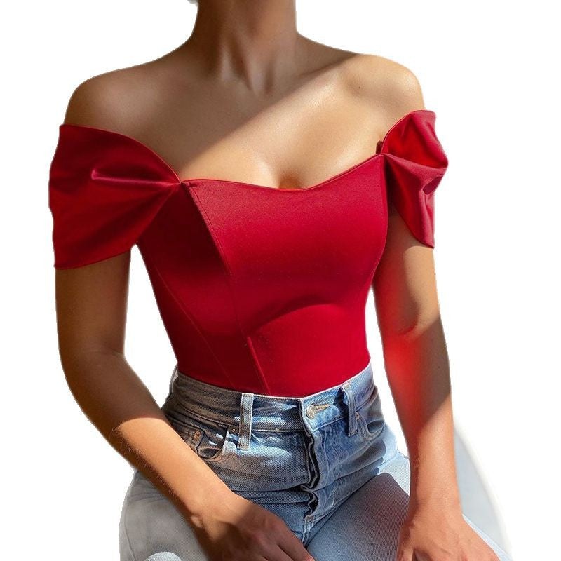 Isla | Women's Bodycon Puff Sleeve Top