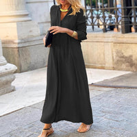 Iustina | Women's V-Neck Elegant Maxi Dress