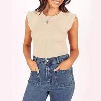 Ivana | Women's Bodycon Ruffle Shirt