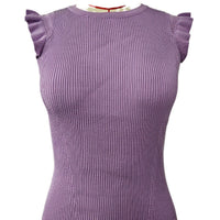 Ivana | Women's Bodycon Ruffle Shirt