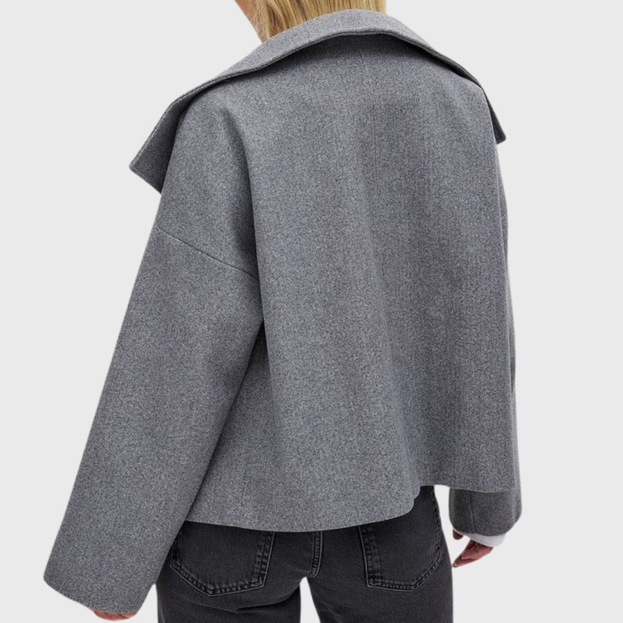 Jacinta | Women's Cropped Double Breasted Coat