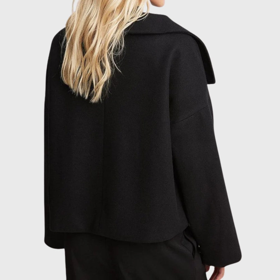 Jacinta | Women's Cropped Double Breasted Coat