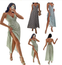 Jacobina | Women's V-Neck Floral Elegant Maxi Dress