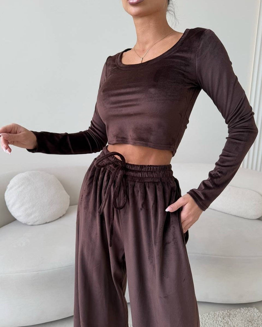 Jacquetta | Women's Top in Brown