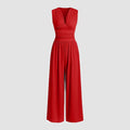 Jacquetta | Women's Full Length Wide Leg Jumpsuit