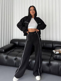 Janneke | Women's Two-Piece Set in Black