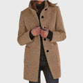 Jessamine | Women's Longline Button Design Coat