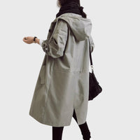 Jewel | Women's Trench Longline Hooded Coat