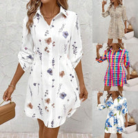 Jocasta | Women's Floral Shirt Dress