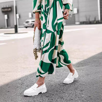 Joceline | Women's Waist Belt Belted Modern Maxi Dress