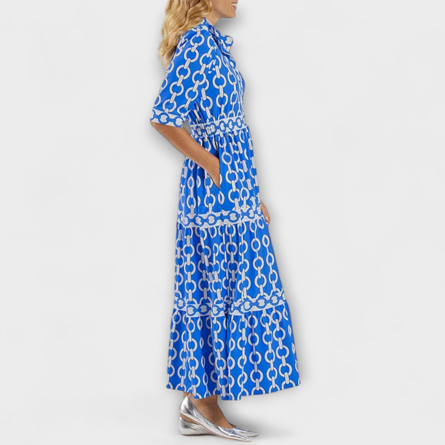 Jonquil | Women's Chain Print Midi Dress