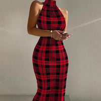 Josefa | Women's Striped Modern Maxi Dress
