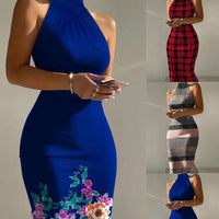 Josefa | Women's Striped Modern Maxi Dress