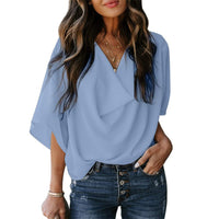 Josefine | Women's V-Neck Oversized Top