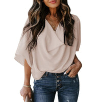 Josefine | Women's V-Neck Oversized Top