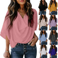 Josefine | Women's V-Neck Oversized Top