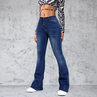 Josephine | Women's High Waist Elegant Jeans in Blue