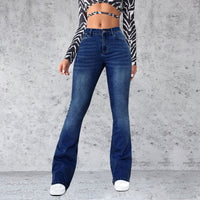 Josephine | Women's High Waist Elegant Jeans in Blue