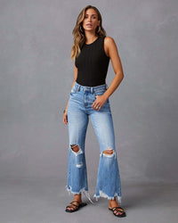 Joyce | Women's Vintage Jeans in Blue