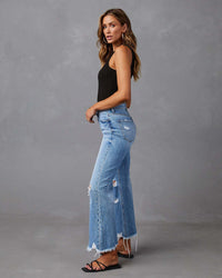 Joyce | Women's Vintage Jeans in Blue