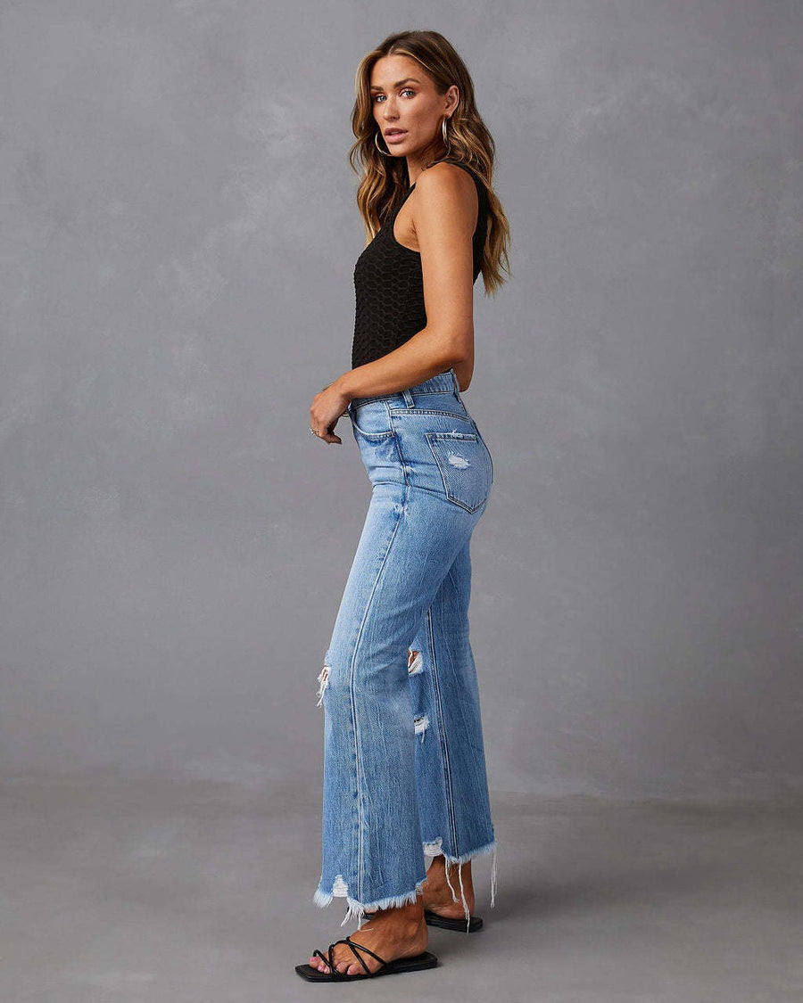 Joyce | Women's Vintage Jeans in Blue