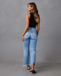 Joyce | Women's Vintage Jeans in Blue