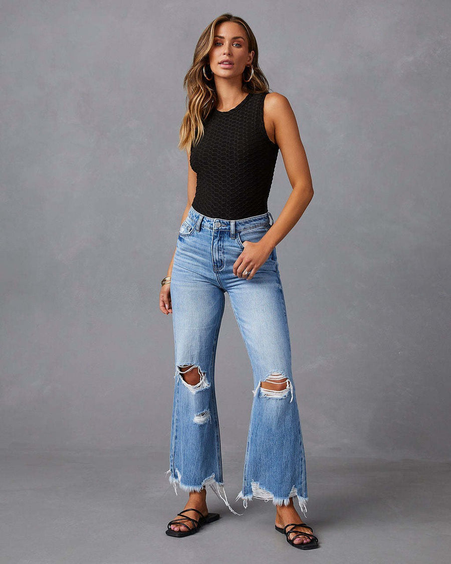 Joyce | Women's Vintage Jeans in Blue