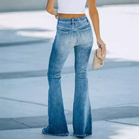 Juliette | Women's High Waist Elegant Jeans in Blue