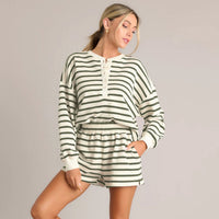 Julitta | Women's Top in Militar Green