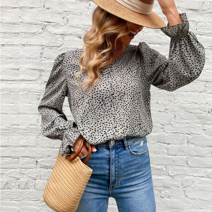 Junia | Women's Puff Sleeve Elegant Blouse