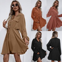 Junilla | Women's Button Detail Dress – Casual Dress