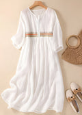 Juno | Women's Embroidered Maxi V-Neck Dress
