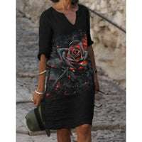 Kamilla | Women's Modern Dress – Casual Dress in Blue