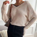 Katalina | Women's V-Neck Knit Fashionable Top