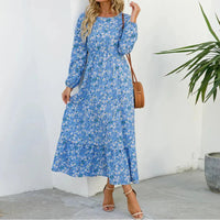 Katarina | Women's Floral Maxi Long Sleeve Dress