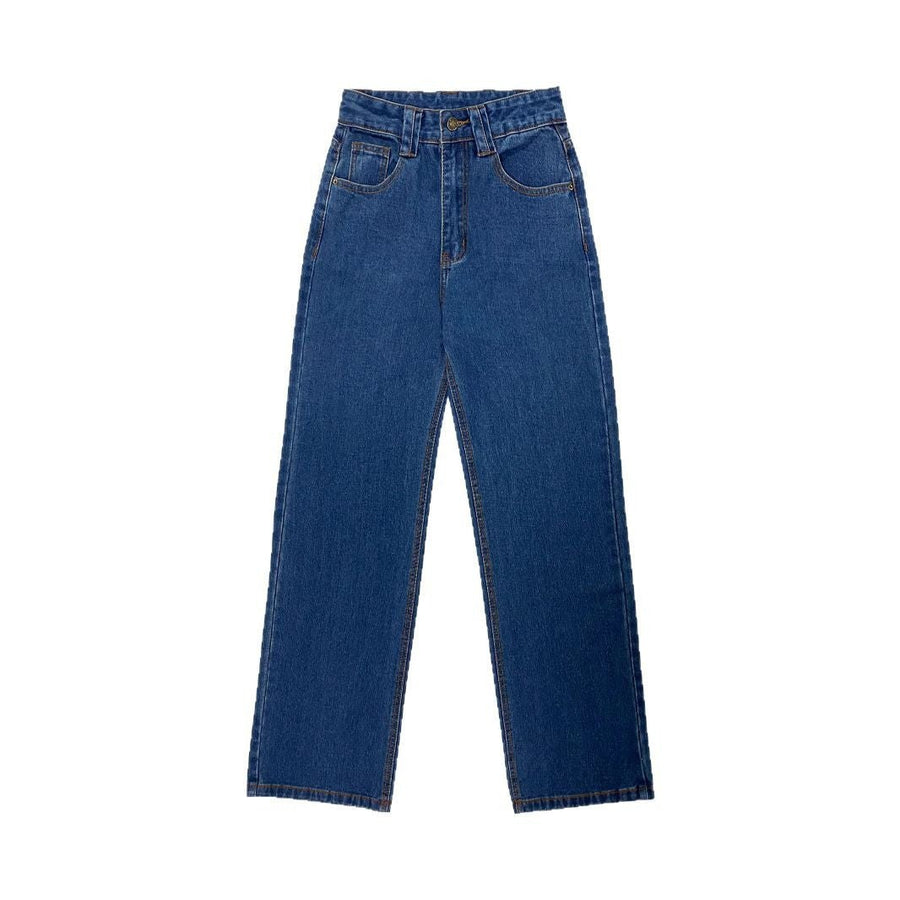 Katinka | Women's Wide Leg Elegant Jeans in Blue
