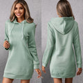 Katrijn | Women's Pockets Hooded Dress – Casual Dress