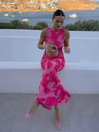 Kezia | Women's Floral Sleeveless Maxi Dress