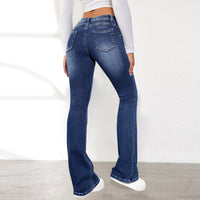 Kezia | Women's High Waist Soft Jeans in Blue