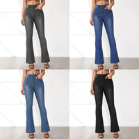 Kitty | Women's Button Detail Fashionable Jeans