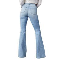 Klara | Women's High Waist Jeans in Light Blue